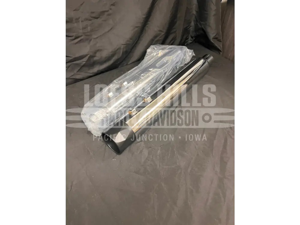 TAB PERFORMANCE 4’’ CHROME. SLIP-ON W/ ZOMBIE BAFF. BLK.