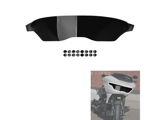 TCMT Black Headlight Guard Cover Fit For Harley 2023-2025
