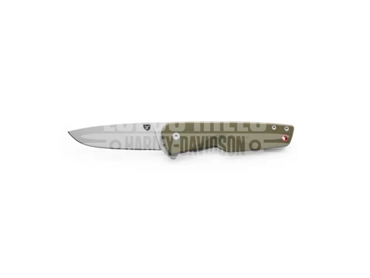 TRUE - EDC Fast Flip™ Knife | Olive Green - TRU-FMK-0024
