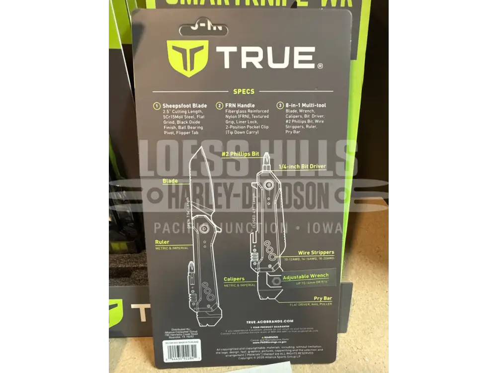 TRUE - SmartKnife WR 8-in-1 Multi-tool - TRU-FMK-0022