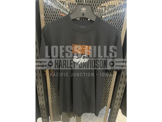 Unisex Willie G Ride Free T-shirt 96796-24VX/000M - M