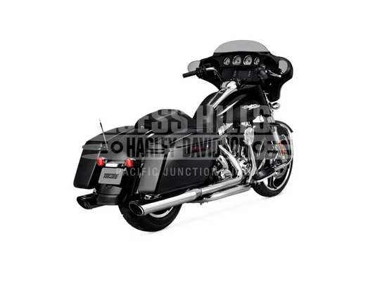 VANCE AND HINES Twin Slash Round Slip-ons - 1801-0392