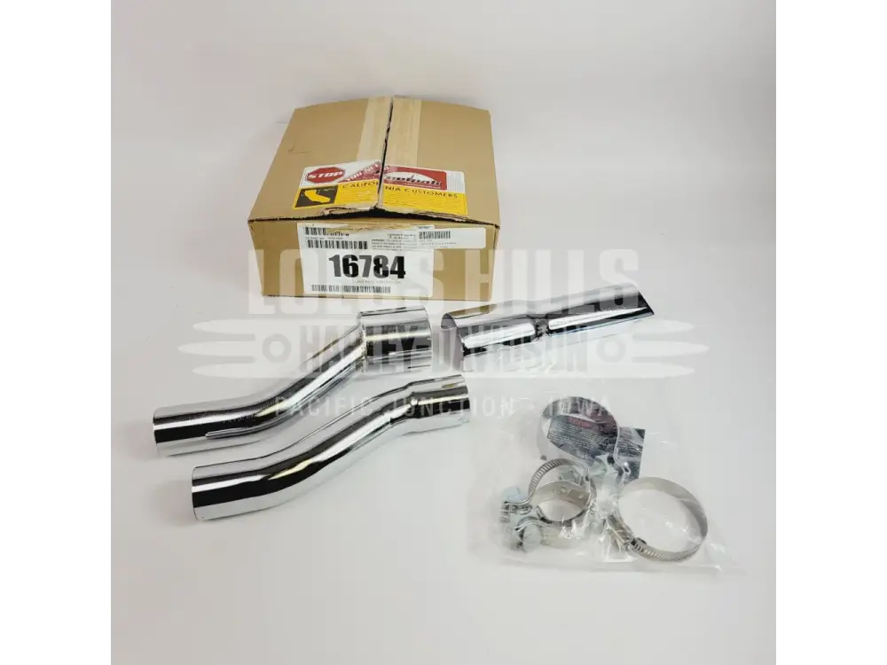 VANCE & HINES 95-16 Muffler Adapter Kit - Chrome - 17-24