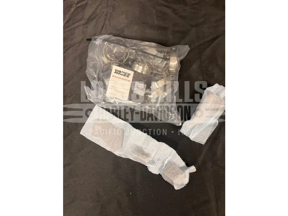 VANCE & HINES Power Duals Head Pipe - Black 1802-0407 46371