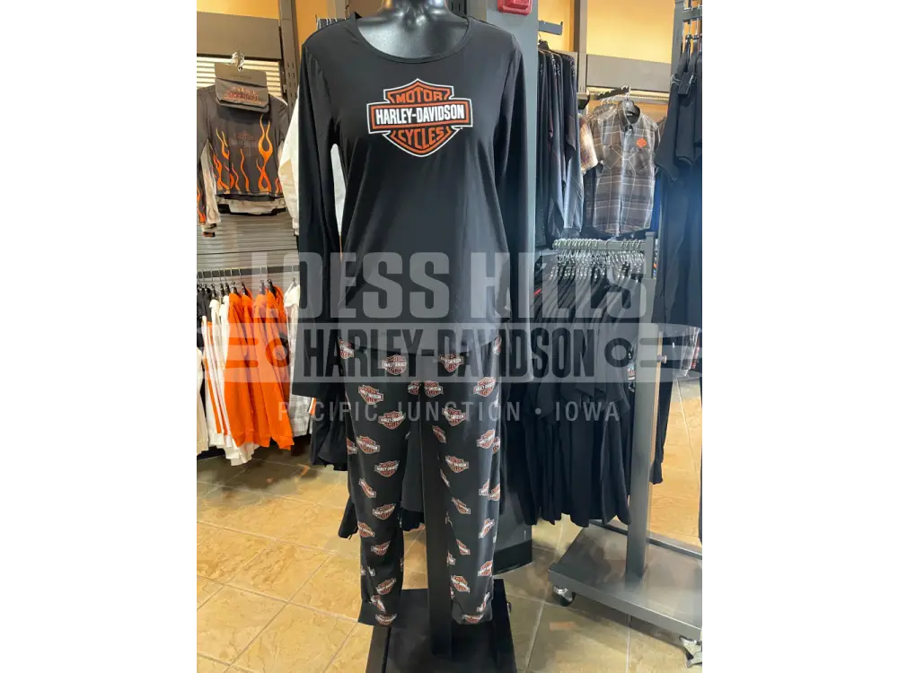 Women’s Bar & Shield Long Sleeve Pajama Set 96159-25VW