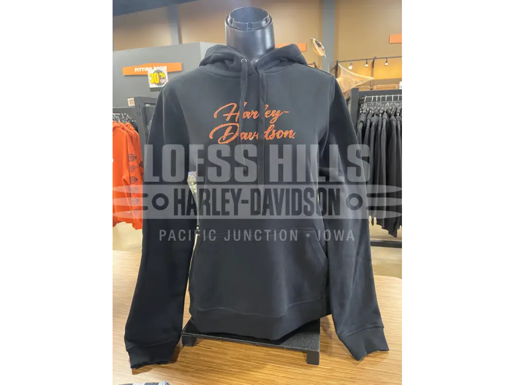 Women’s Black Essential Bling Pullover Hoody 96748-25VW