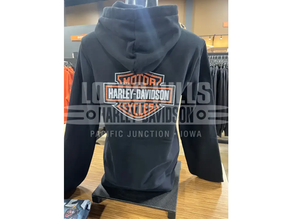 Women’s Black Essential Bling Pullover Hoody 96748-25VW