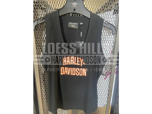 Women’s Black Harley Davidson Tank Top 96547 25VW Women’s