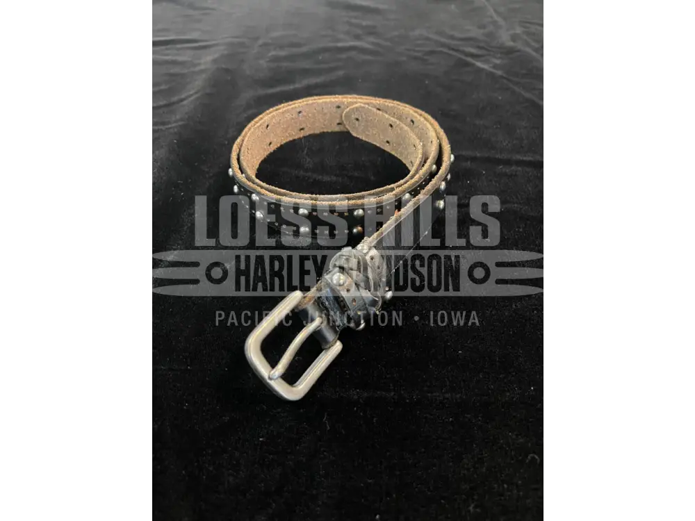 Women’s Caroline Perforated & Studded Belt 25020 - M