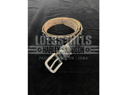 Women’s Caroline Perforated & Studded Belt 25020 - M