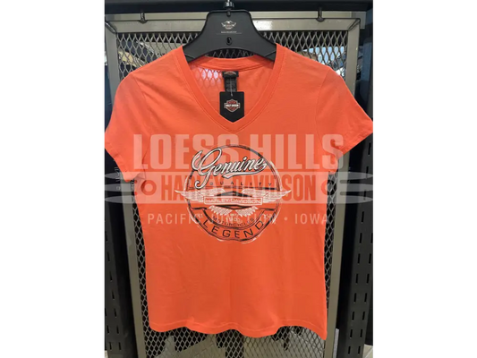 Women’s Coral H-D Legend Badge 3002545 - Women’s T-shirt