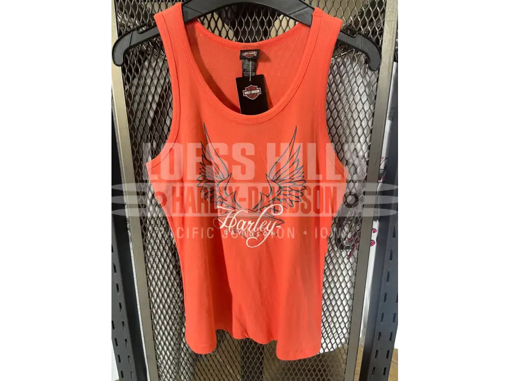Women’s Coral H-D Pin Stripe Wings Tank 3002557 - Women’s