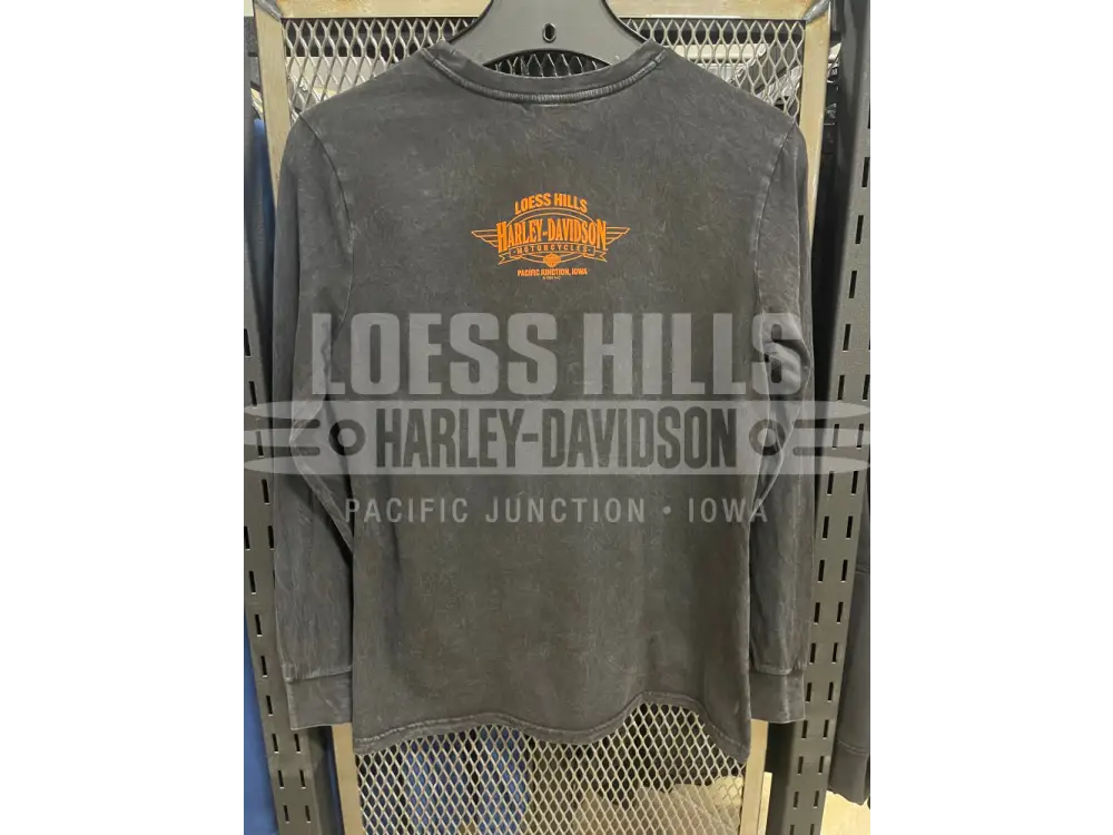 Women’s Dyed Black H-D Neon Nights Longsleeve 3002917