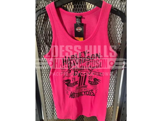 Women’s Fuchsia Low Rida Tank 3002302 - Women’s Tank Top