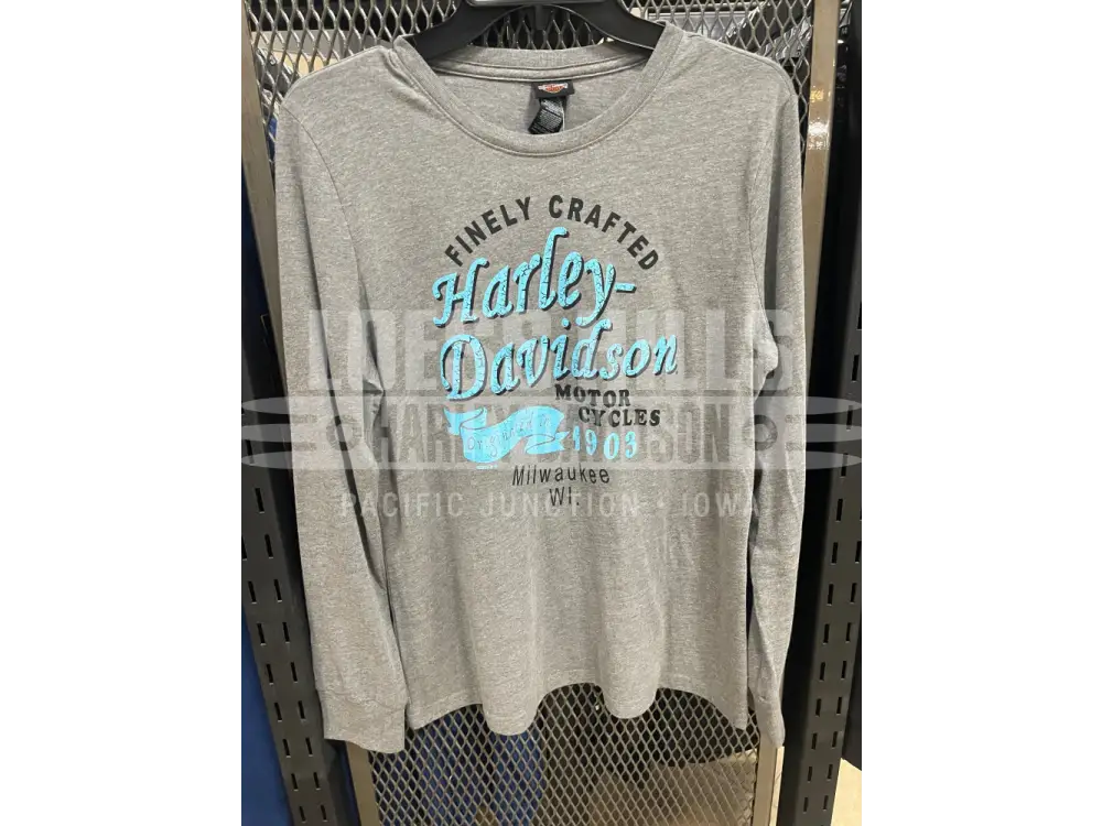 Women’s Grey Finely Crafted Longsleeve 3002920 - Women’s