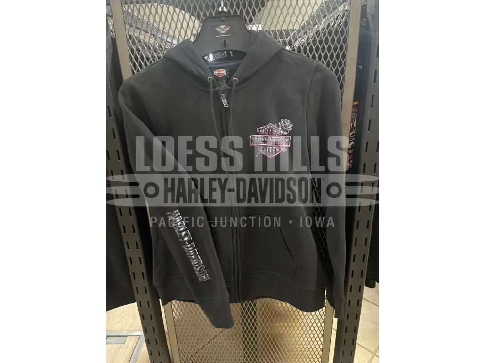 Women’s H-D Chrome Rose Zip up Hoody 3002569 - Women’s