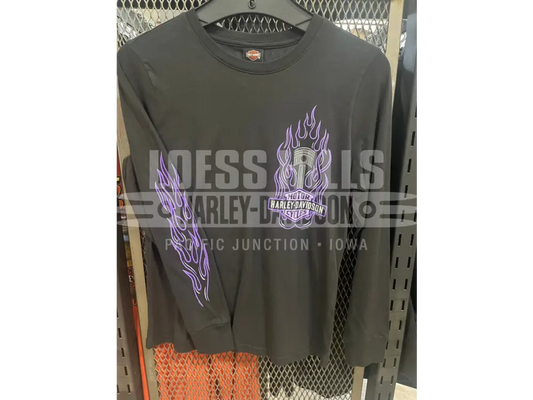 Women’s H-D Flame Piston Long Sleeve T-shirt 3002327
