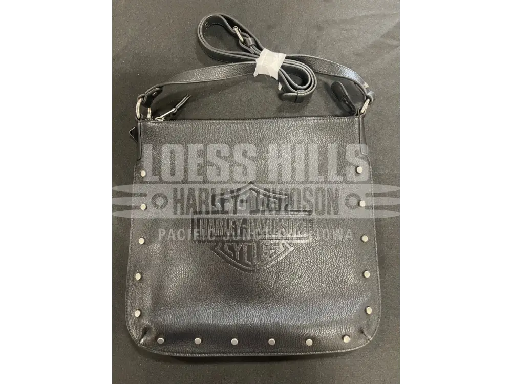 Women’s H-D Flat Stud Crossbody Purse MHW044 - Purse