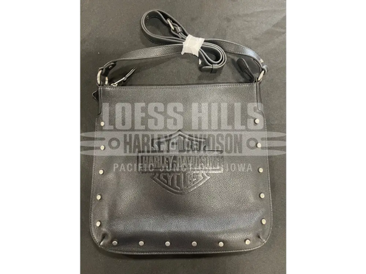 Women’s H-D Flat Stud Crossbody Purse MHW044 - Purse