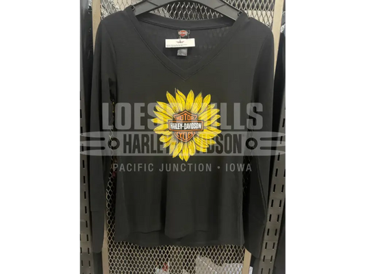 Women’s H-D Sunflower Longsleeve T-shirt 3002265 - Women’s