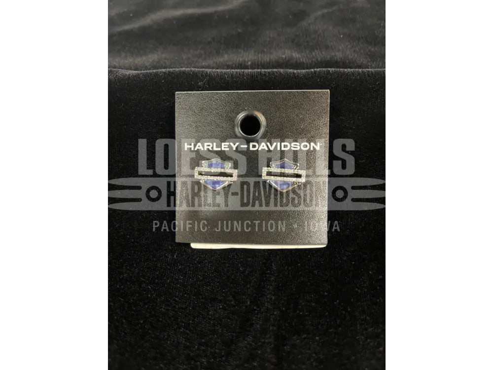 Women’s Harley-Davidson Bar & Shield Silver/Sodalite Blue