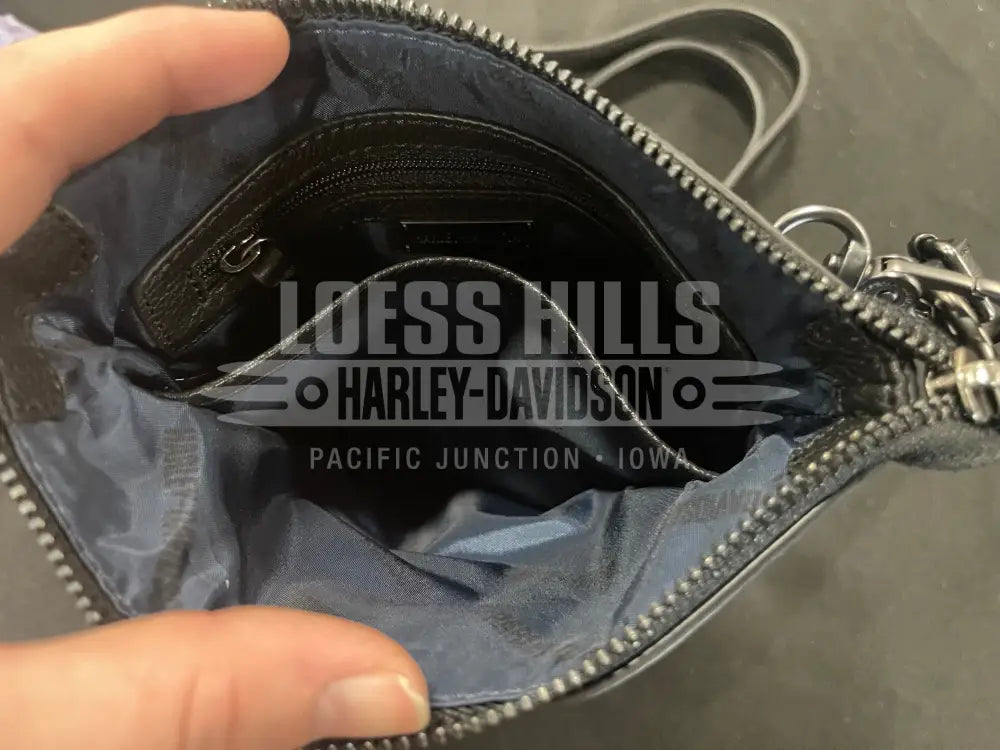 Women’s Harley-Davidson Black Classic Leather Crossbody