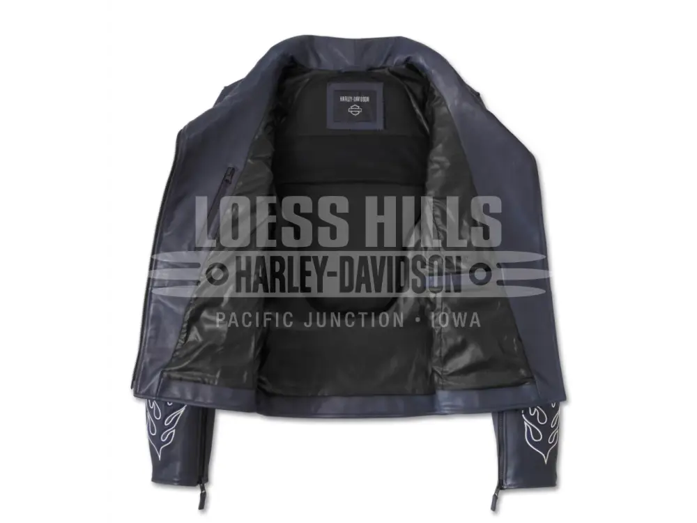 ジャケット・アウター AERO LEATHER Women's Harley-Davidson Brazen Leather Biker Jacket 97024