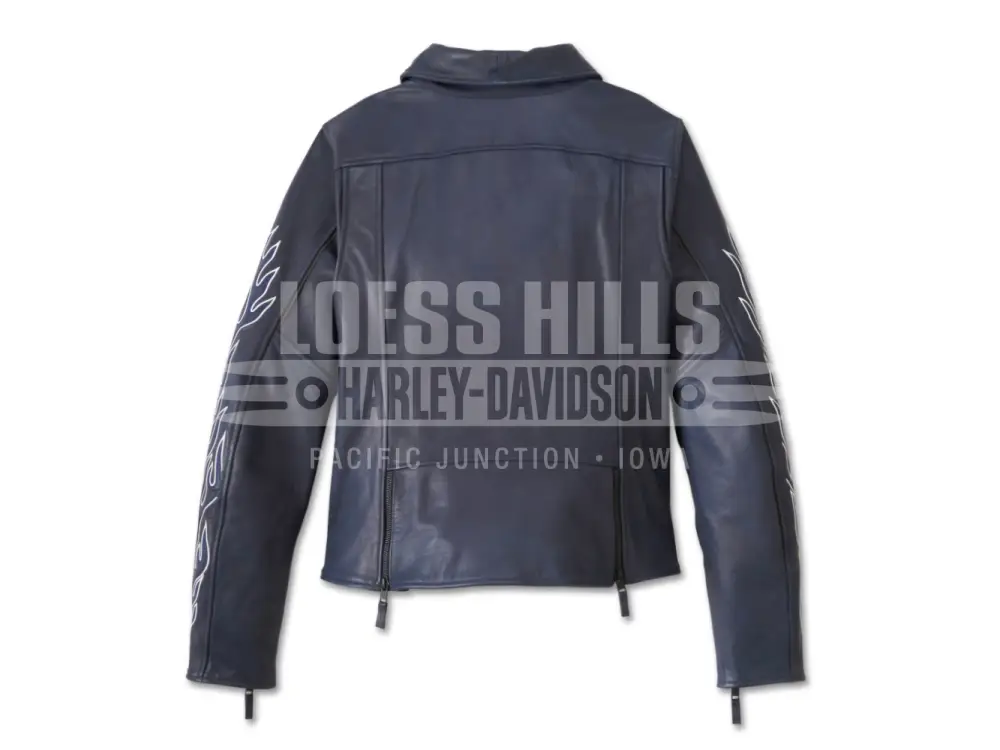ジャケット・アウター LUX Women's Harley-Davidson Brazen Leather Biker Jacket 97024