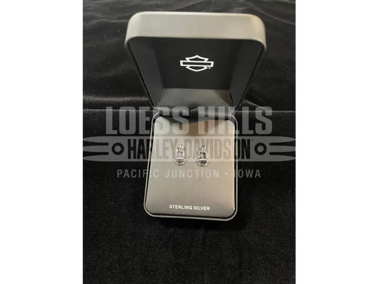 Women’s Harley-Davidson Dangle Bar & Shield Post Earrings