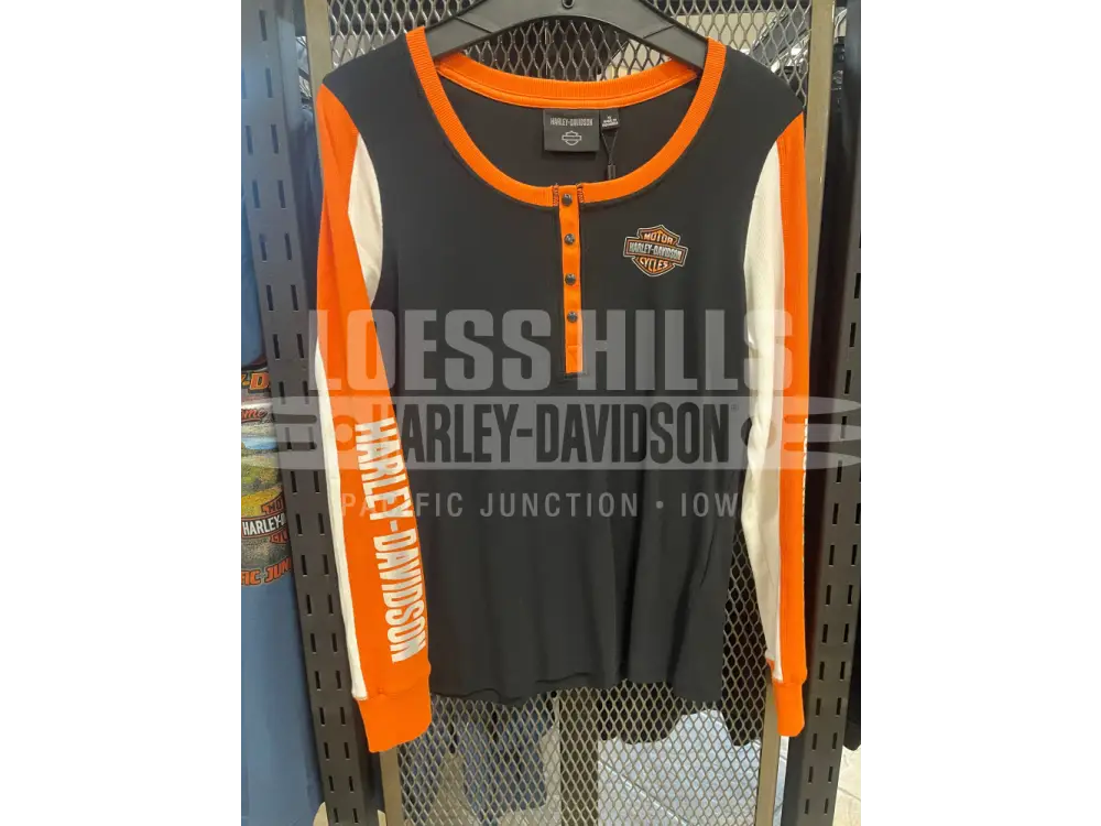 Women’s Harley-Davidson Essential Henley Long Sleeve