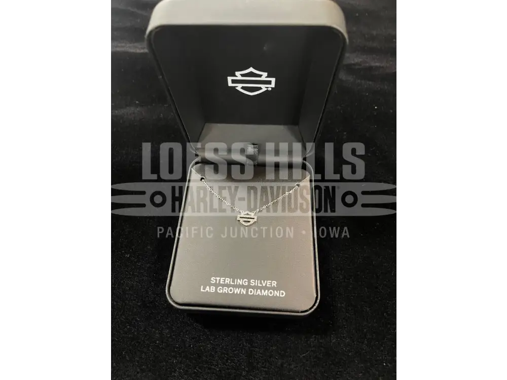Women’s Harley Davidson Lab Grown Diamond Bar & Shield