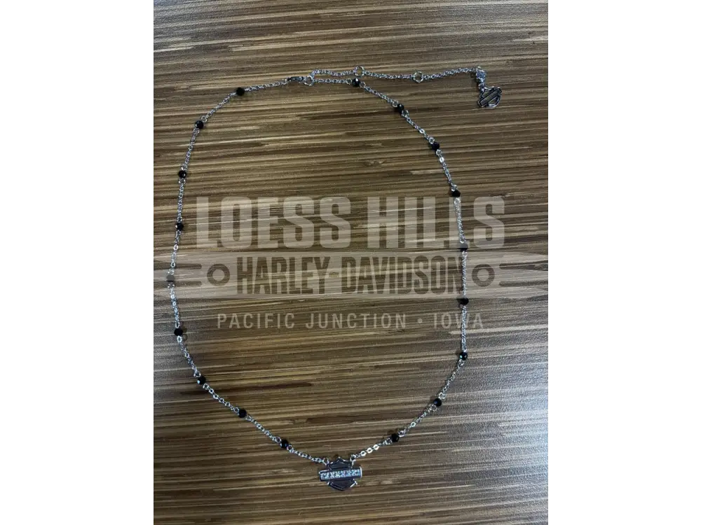 Women’s Harley-Davidson Rosery Logo Sliver/Hematite Set