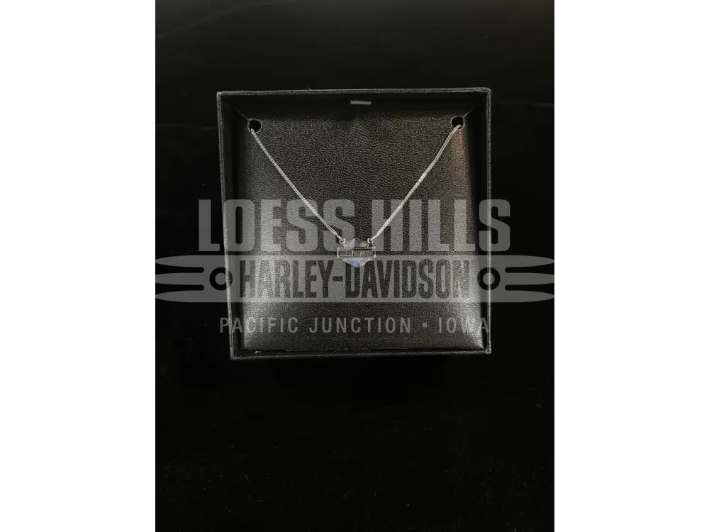 Women’s Harley-Davidson Sodalite Bar & Shield Necklace