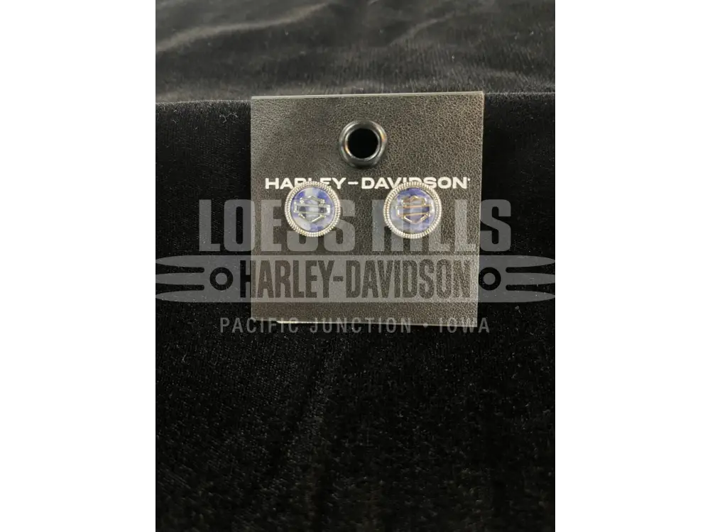Women’s Harley-Davidson Sodalite Button Studs 34G00134
