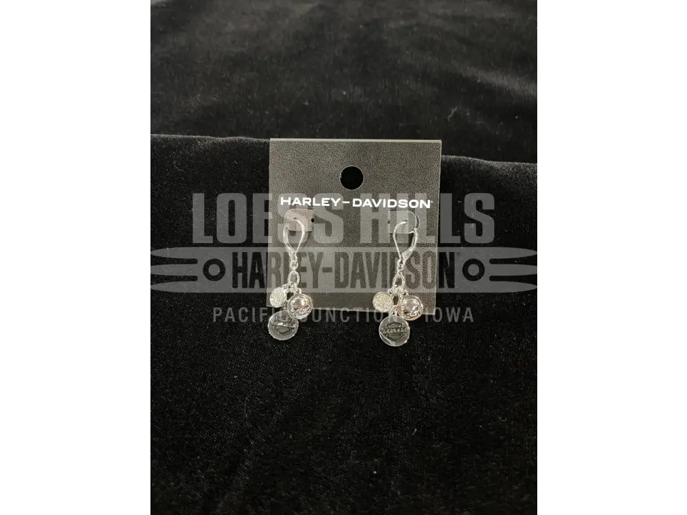 Women’s Harley-Davidson Triple Charm Dangle Earrings