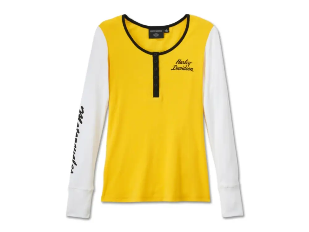 Women’s Harley-Davidson Trophy Bar & Shield Henley