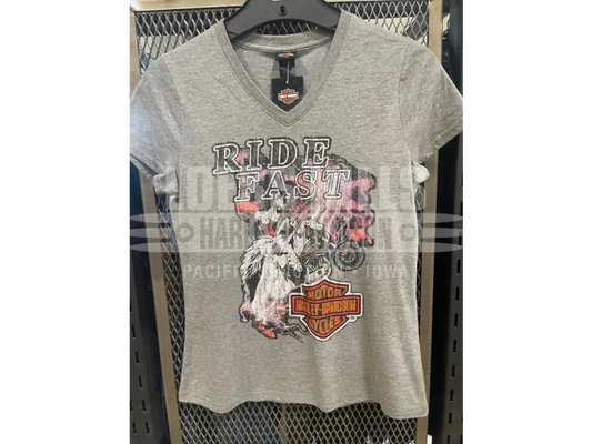 Women’s Heather Grey Mythic Speed T-shirt 3002291 - Women’s