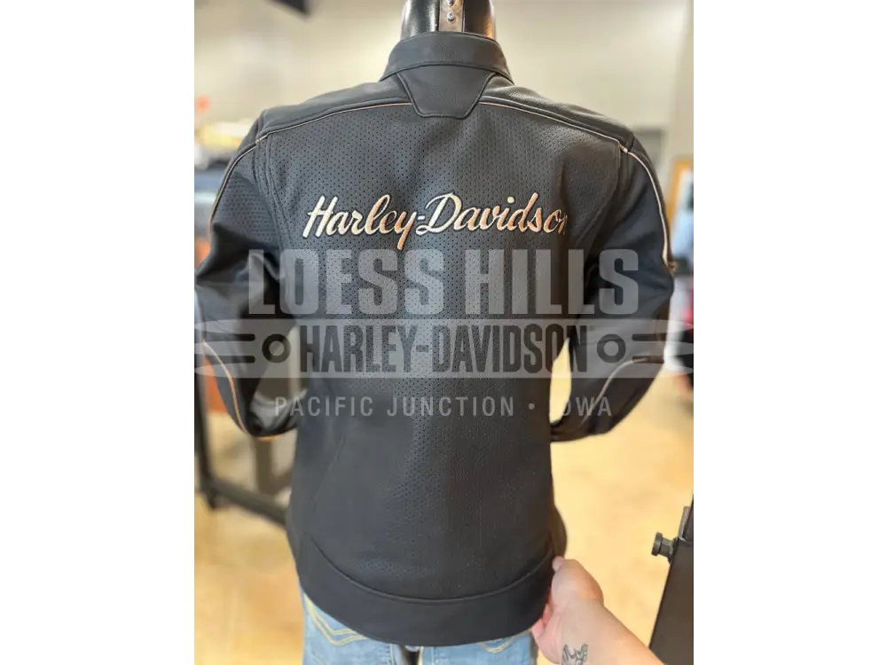 2024 Perforated womens harley davidson jacket