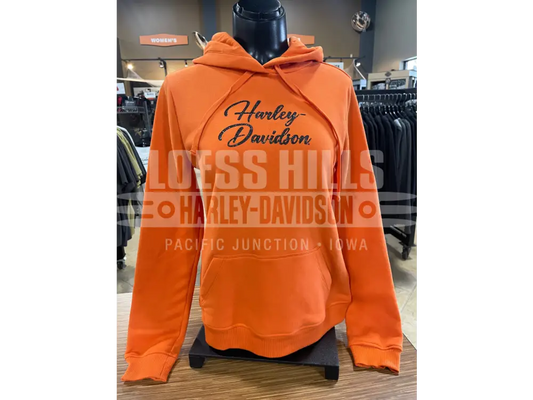 Women’s Orange Essential Bling Pullover Hoody 96749-25VW
