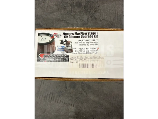 Zipper’s MaxFlow Stage I Air Filter Upgrade Kit (Part